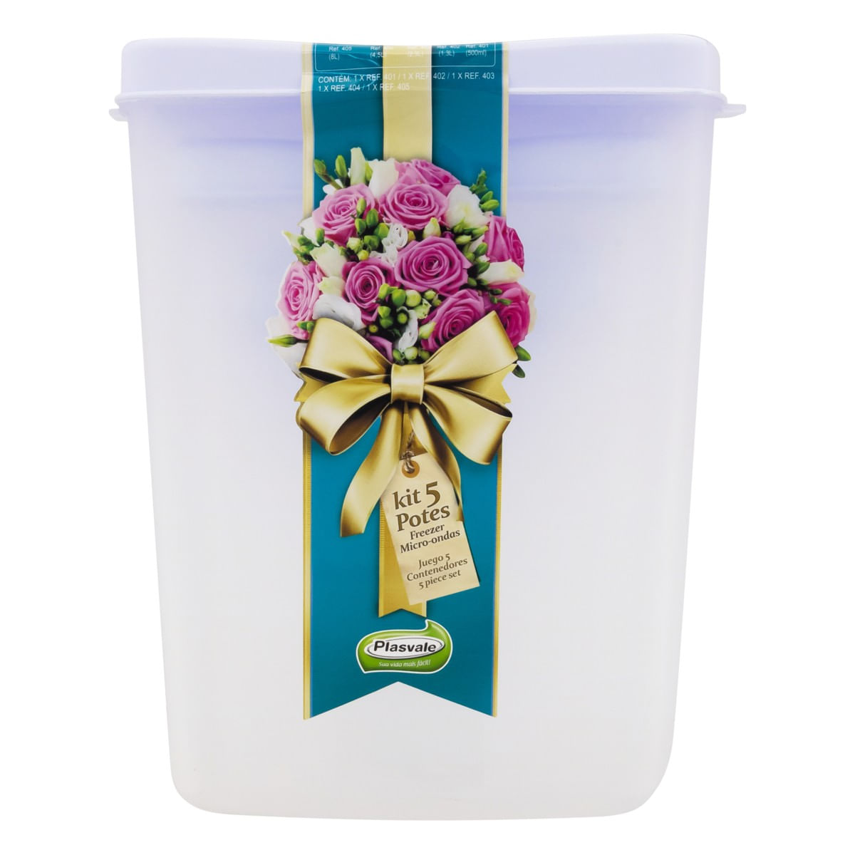 ConjuntodePotesPlásticosQuadradosPlasútil5peasFrontal1