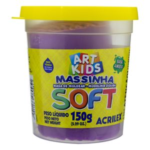 Massa de Modelar Violeta Acrilex 150g