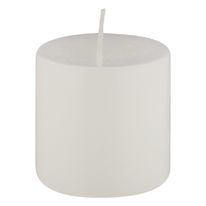 Vela Decorativa Branca Empório 6cm x 6cm