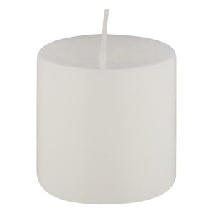 Vela Decorativa Branca Empório 6cm x 6cm