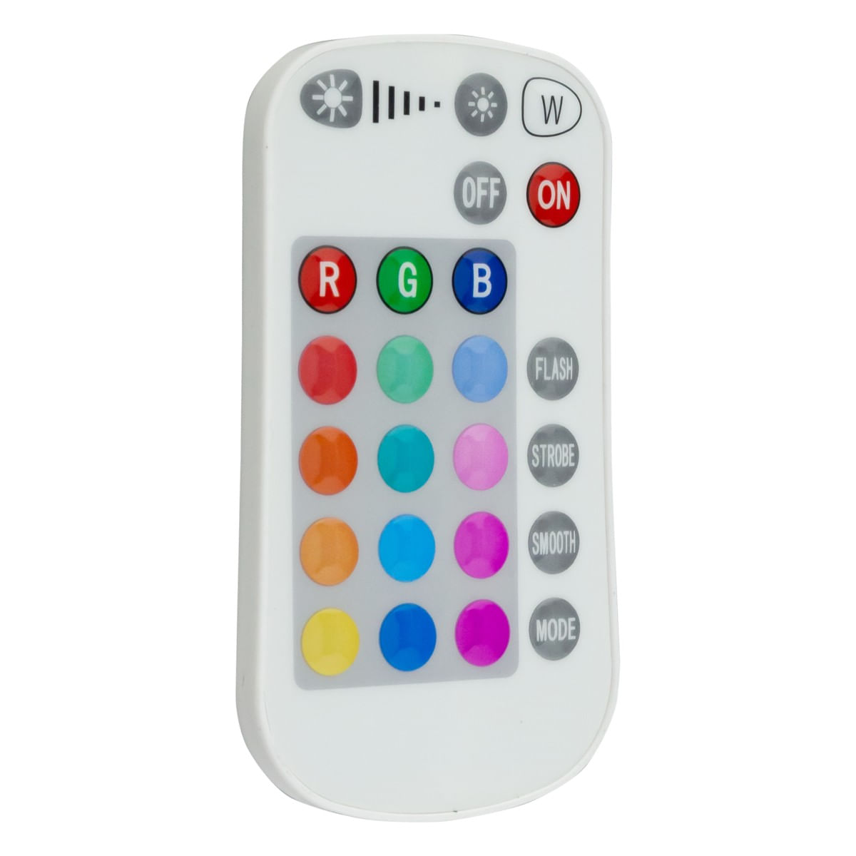 LâmpadaLedTKLRGBSmartColorscomControleRemotoTaschibra9WAutovoltForadaEmbalagem3