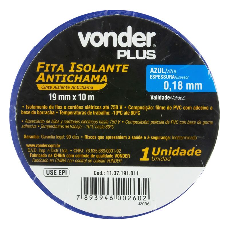 Fita-Isolante-Antichama-Azul-Vonder-19mm-x-10mFrontal1