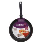 Frigideira-em-Aluminio-Antiaderente-Preta-Multiflon-Gourmet-24cmFrontal1