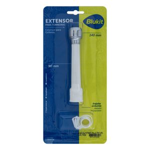 Extensor para Torneira Branco com Arejador Blukit 140mm x 90mm