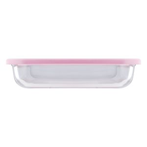 Assadeira de Vidro Quadrada com Tampa Marinex 1,8l
