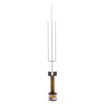 Espeto Portátil Giratório Basic Xpeto em Aço 62cm