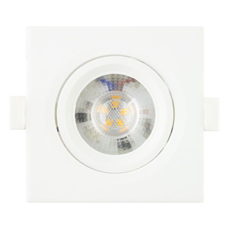 Spot-Led-de-Embutir-Quadrado-Branco-Taschibra-5W-3000K-AutovoltFrontal1