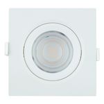 Spot-Led-de-Embutir-Quadrado-Branco-Taschibra-7W-3000K-AutovoltFrontal1