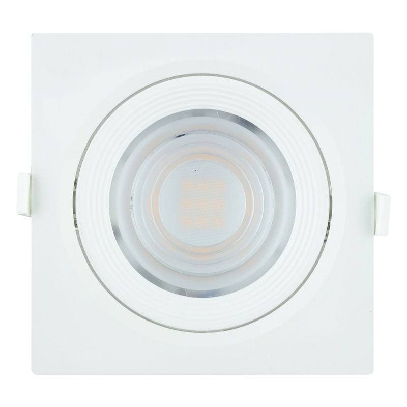 Spot-Led-de-Embutir-Quadrado-Branco-Taschibra-10W-3000K-AutovoltFrontal1