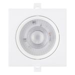 Spot-Led-de-Embutir-Quadrado-Branco-Taschibra-10W-6500K-AutovoltFrontal1