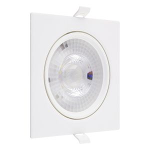 Spot Led de Embutir Quadrado Branco Taschibra 10W 6500K