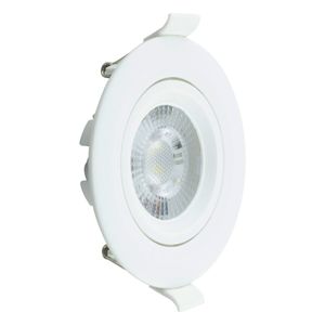 Spot Led de Embutir Redondo Branco Taschibra 5W 6500K