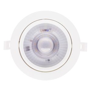 Spot Led de Embutir Redondo Branco Taschibra 10W 3000K