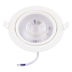 Spot Led de Embutir Redondo Branco Taschibra 10W 3000K