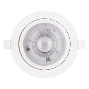 Spot Led de Embutir Redondo Branco Taschibra 10W 6500K