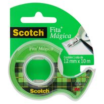 Fita Mágica com Dispensador 3M 12mm x 10m