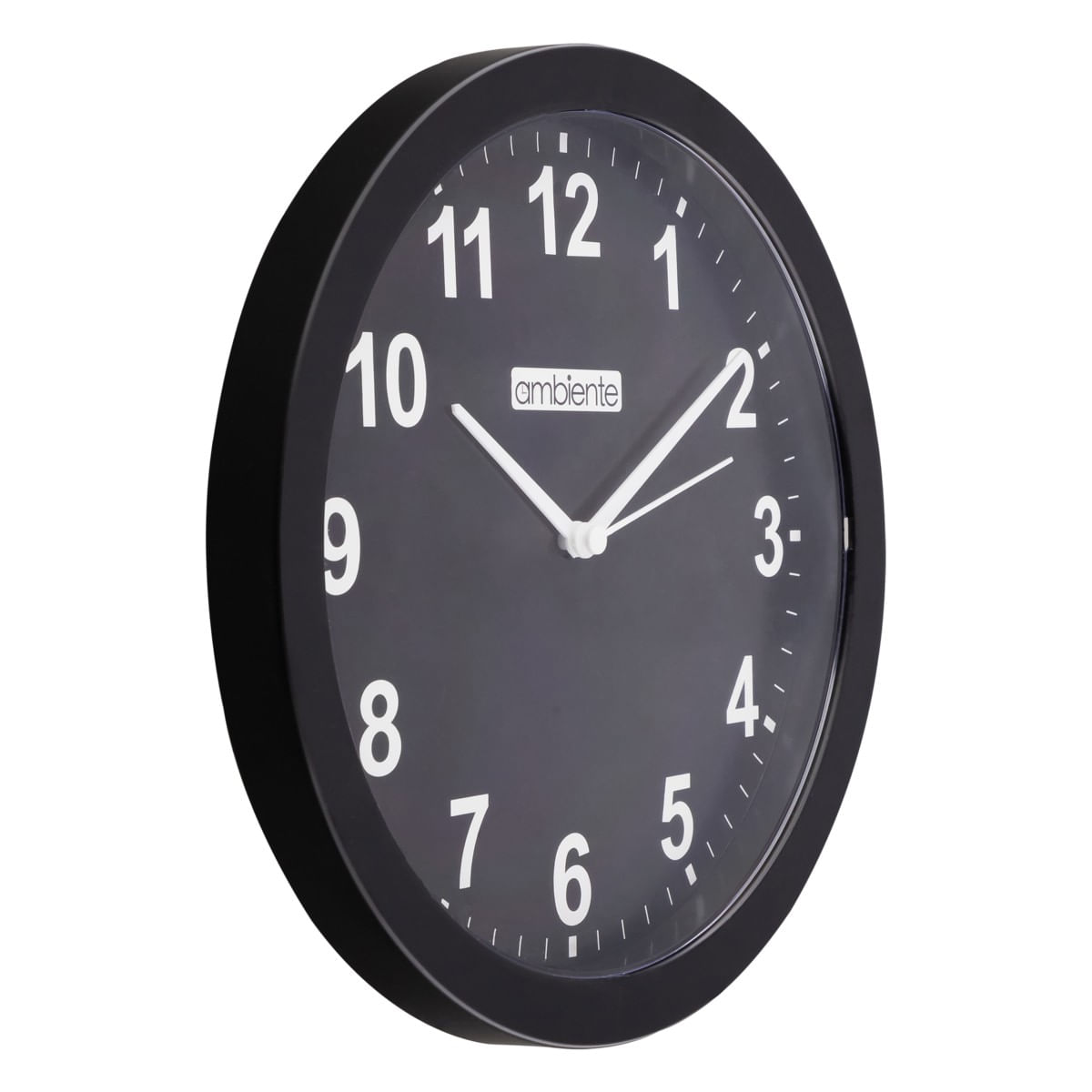 RelógiodeParedeRedondoAmbientePretoFundoPretoAngularEsquerda2