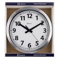 Relógio de Parede Redondo Herweg Branco 30cm
