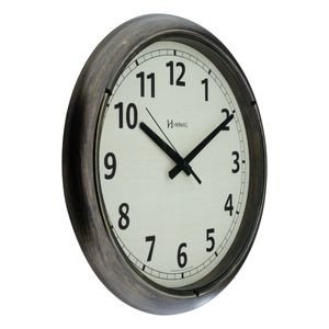 Relógio de Parede Redondo Herweg Ouro Envelhecido 40cm