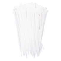 Abraçadeira de Nylon Branca Nove54 100mm x 2,5mm 100 unidades