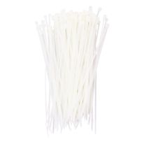 Abraçadeira de Nylon Branca Nove54 140mm x 2,5mm 100 unidades