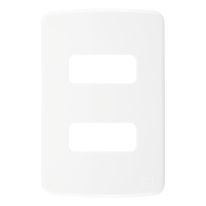 Placa Branca com 2 Postos Weg Composé 4x2"