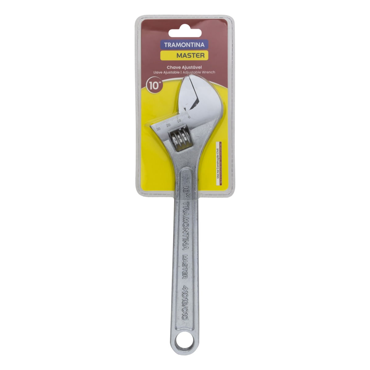 ChaveInglesaAjustávelTramontinaMaster6``10``Frontal2