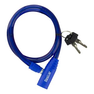 Cadeado para Bicicleta Azul Bestfer 3,8mm 65cm