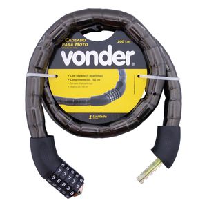 Cadeado para Moto com Segredo Vonder 1m