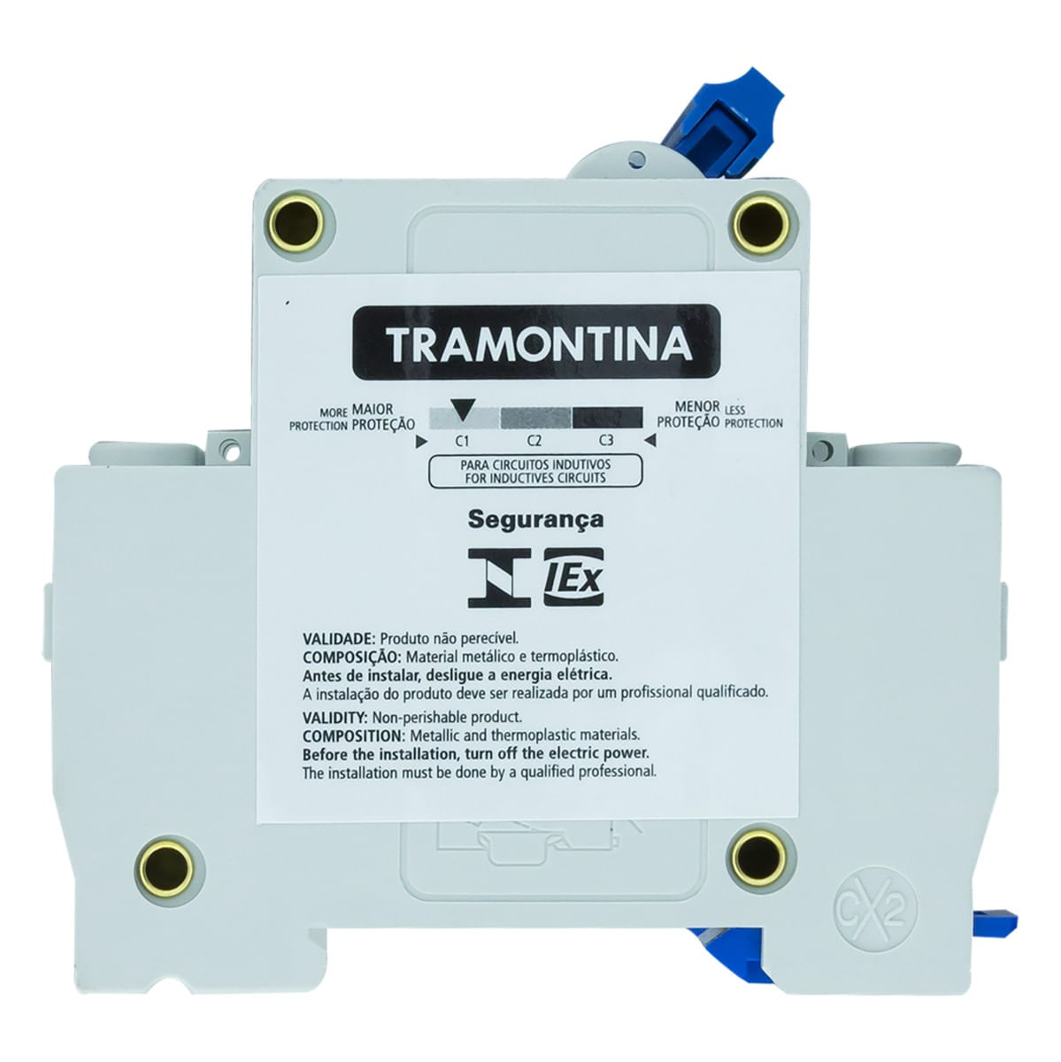 DisjuntorTripolarTramontina40AFaceEsquerda3