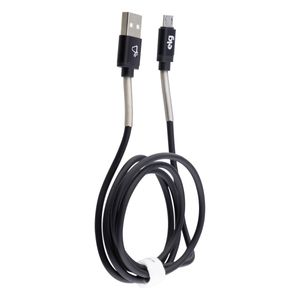 Cabo Micro Usb com Mola Elg Urban Preto 1m