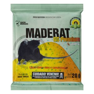 Raticida Maderat Dipil 25g