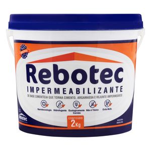 Impermeabilizante em Pó Rebotec 2kg