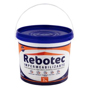 Impermeabilizante em Pó Rebotec 2kg