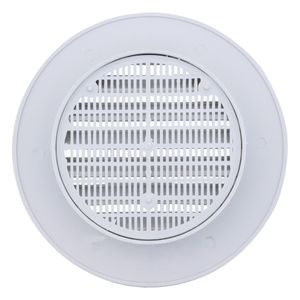 Grade  de Ventilação com Tela Redonda AC&A do Brasil 10cm