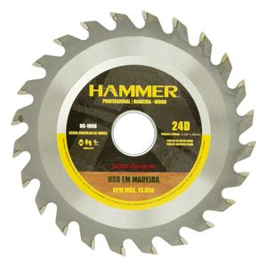 Disco de Serra 24 dentes Hammer 110mm