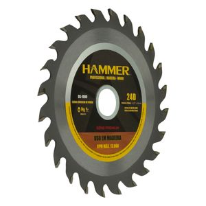 Disco de Serra 24 dentes Hammer 110mm