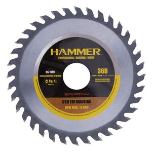 Disco de Serra 36 dentes Hammer 110mm