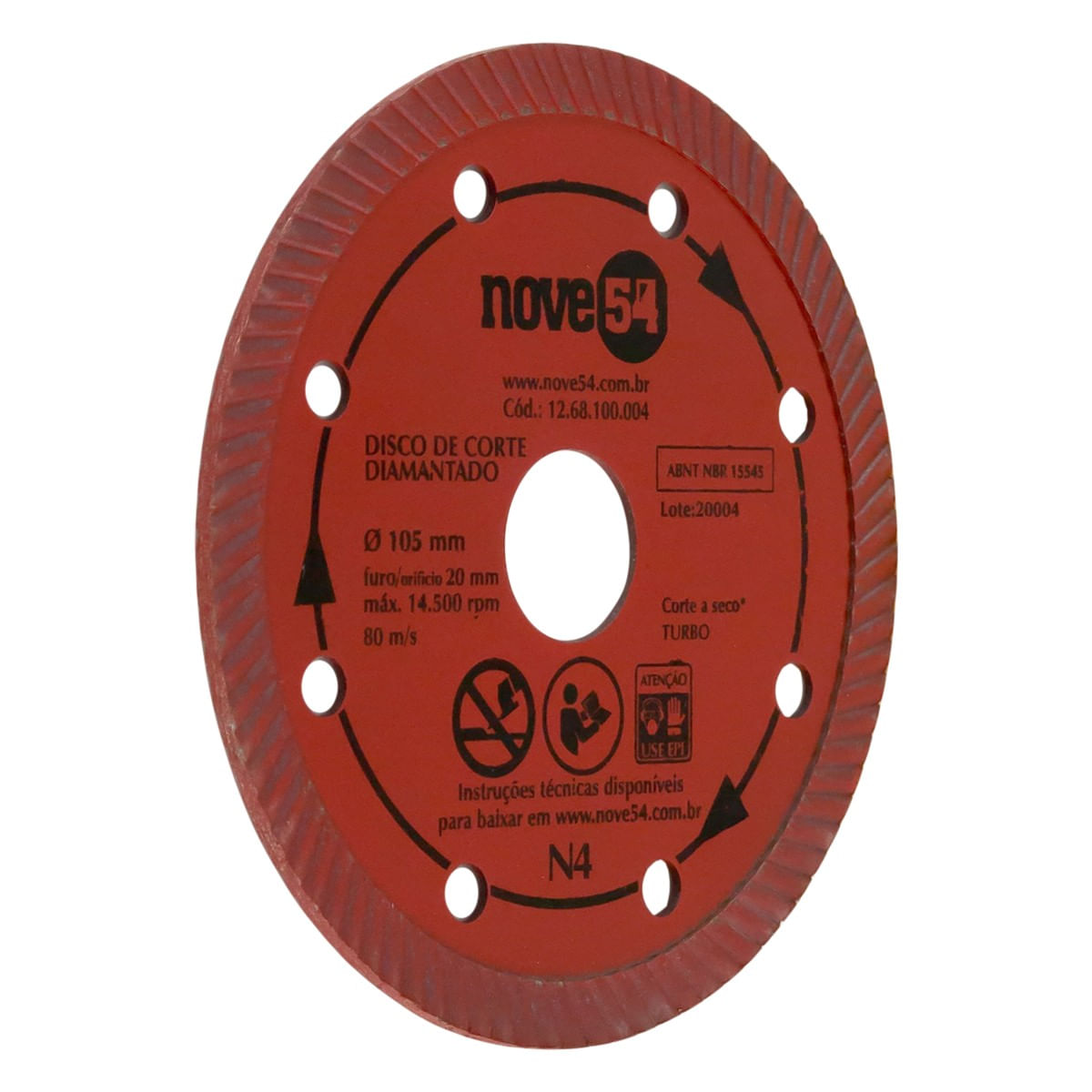 DiscodeCorteTurboDiamantadoNove54105mmAngularEsquerda2