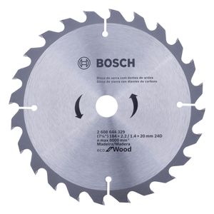 Disco de Serra 24 dentes Bosch 184mm