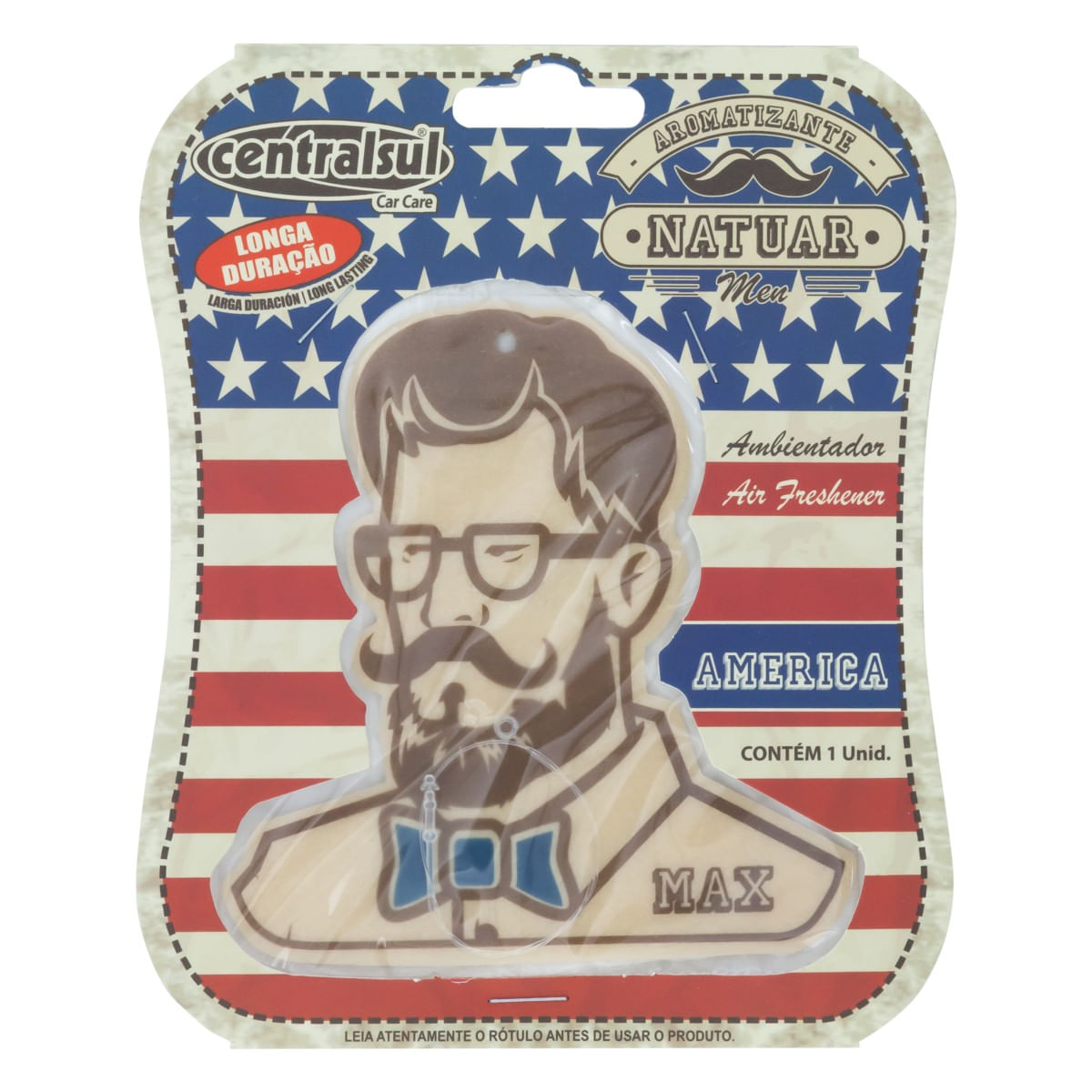 AromatizanteAutomotivoMiniAméricaCentralsulEmbalagemFrontal1