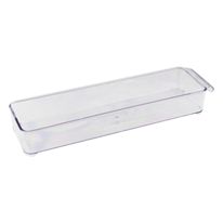 Organizador Empilhável Estreito Baixo Paramount Diamond 37,5cm x 10,5cm x 5,5cm