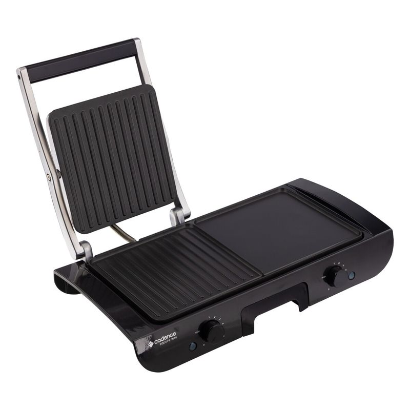 Grill-Eletrico-Chapa-Dupla-Cadence-Sapore-1500W-127VAngularEsquerda1