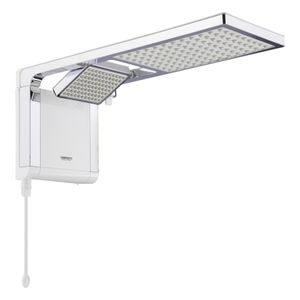 Chuveiro Eletrônico Lorenzetti Acqua Duo Ultra Branca e Cromado 5500W 127V