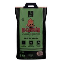 Carvão de Acácia Negra Ki-Carvão 3kg