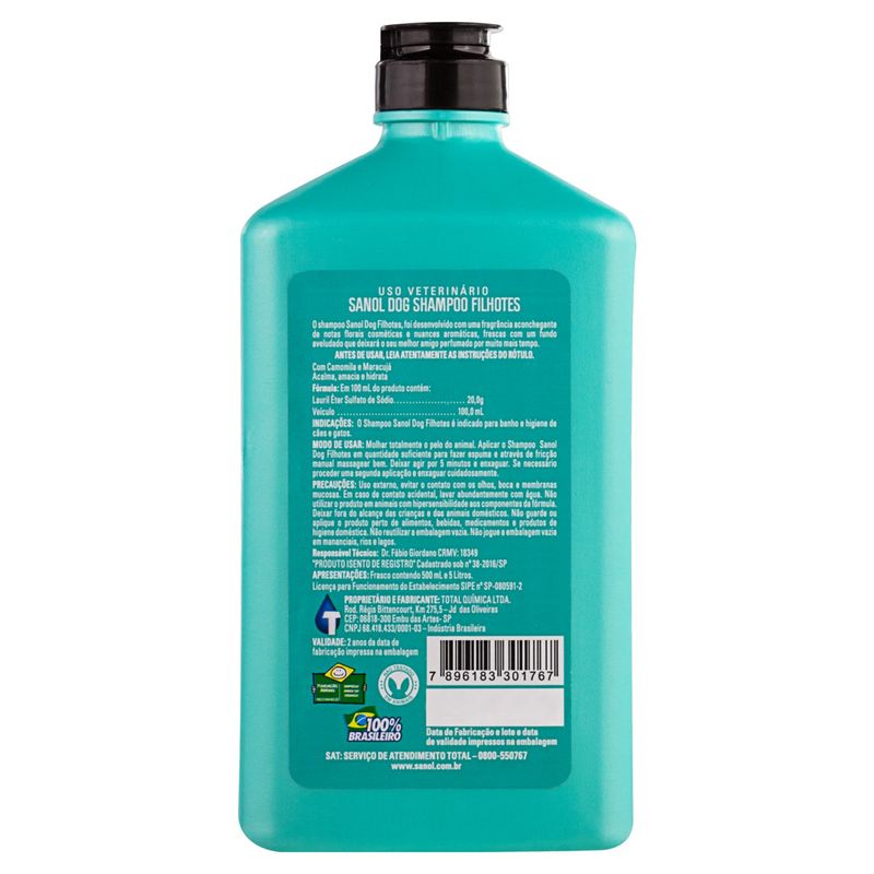 Shampoo-para-Caes-e-Gatos-Filhotes-Sanol-500mlPosterior3