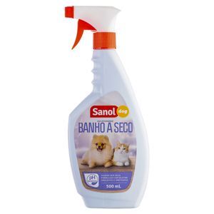 Banho a Seco Uso Veterinário Sanol Dog 500ml