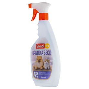 Banho a Seco Uso Veterinário Sanol Dog 500ml