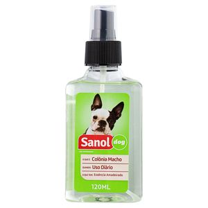 Colônia Macho Amadeirado Sanol Dog 120ml