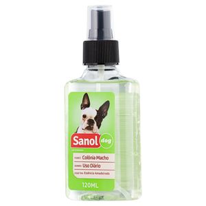 Colônia Macho Amadeirado Sanol Dog 120ml